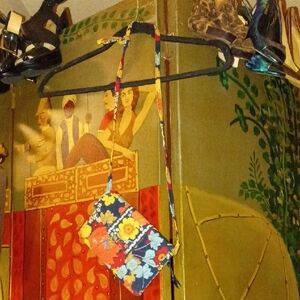 Vera Bradley Navy Floral Crossbody